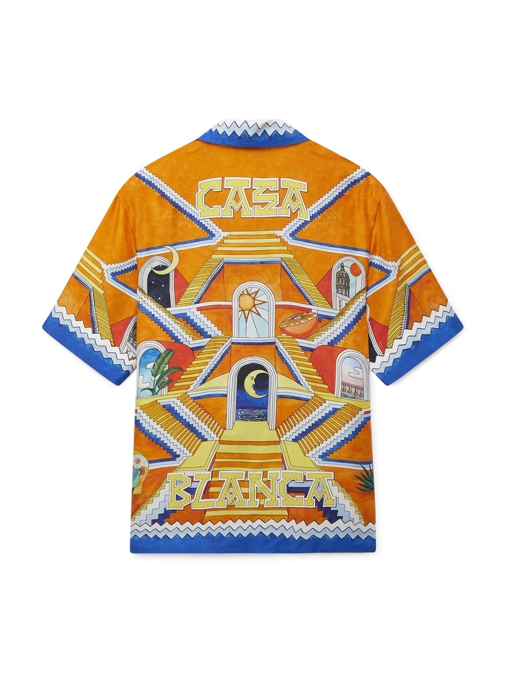 Casablanca Escalier infini silk shirt